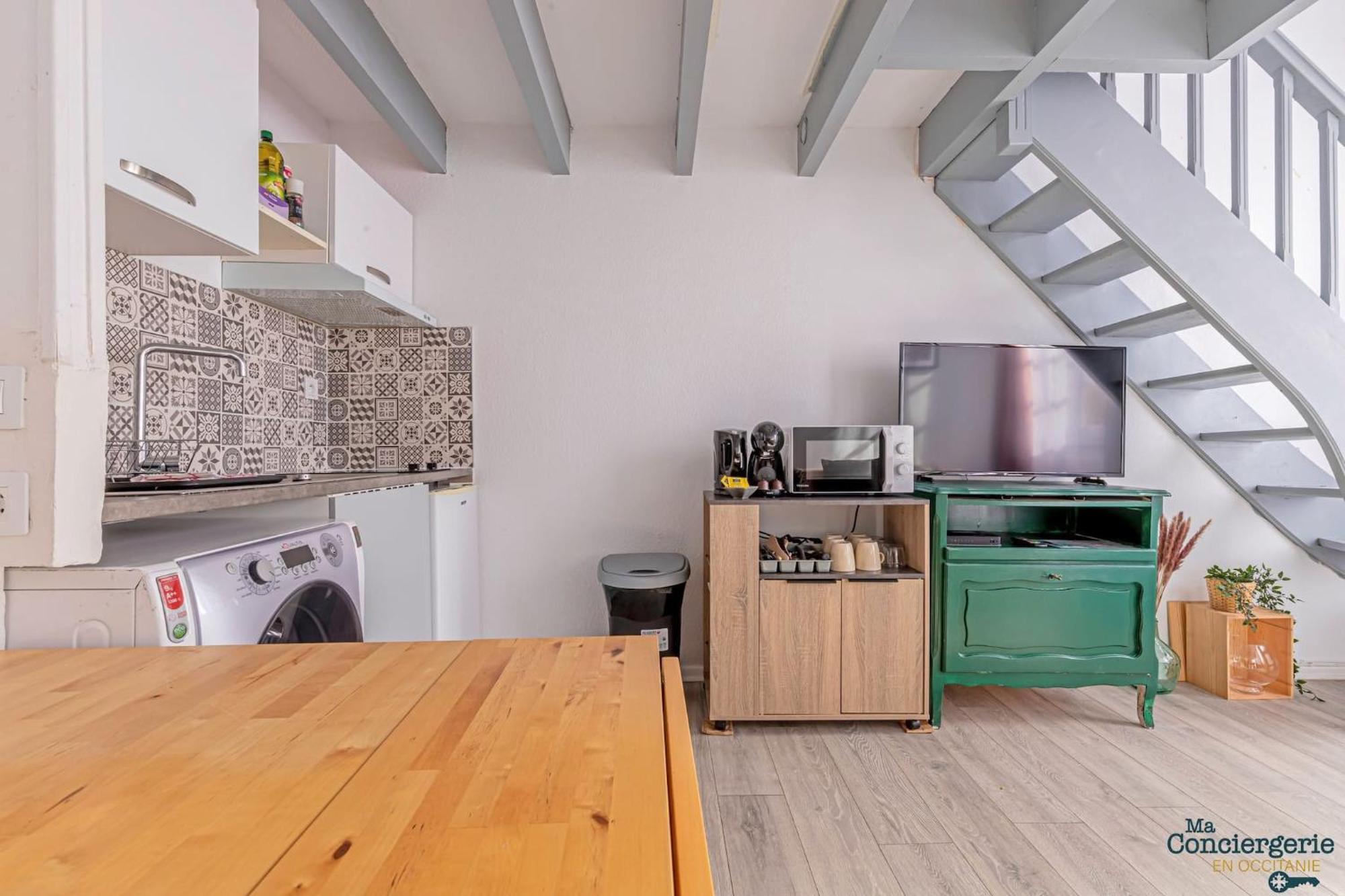 Appartement Duplex Champetre : Gare, Marche, Hypercentre à Toulouse Extérieur photo
